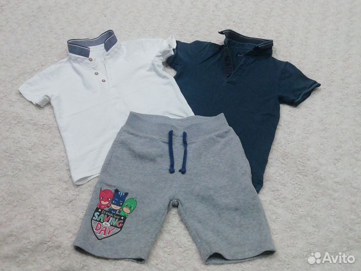 Поло, шорты 5-6лет
