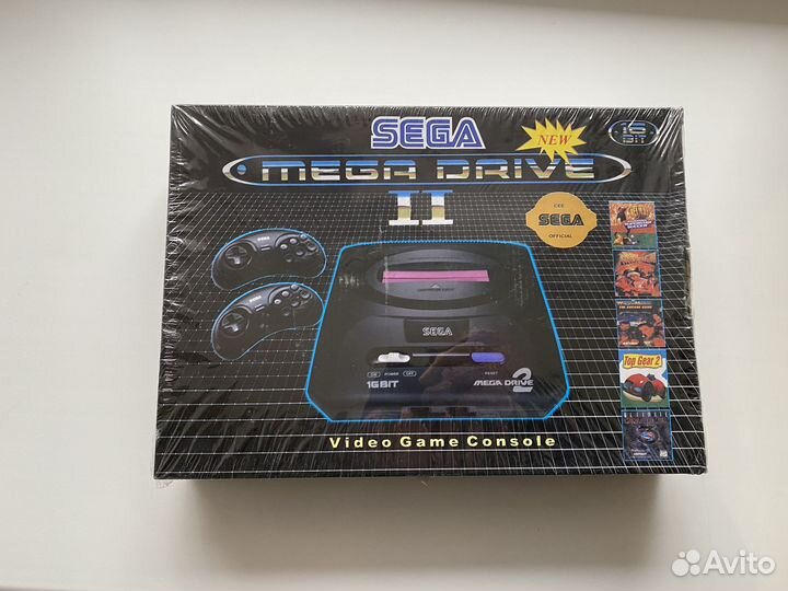 Игровая приставка. Sega Mega Drive 2. Новая