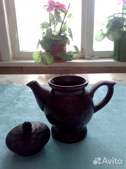 Чайник заварочный глиняный