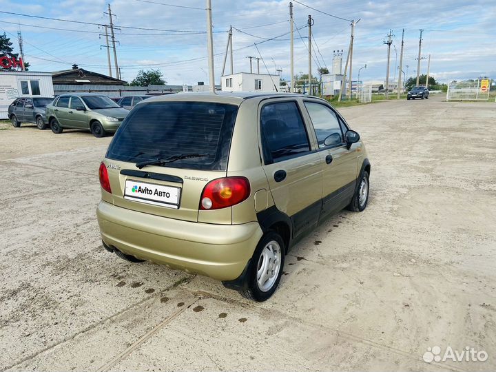 Daewoo Matiz 0.8 МТ, 2007, 52 363 км