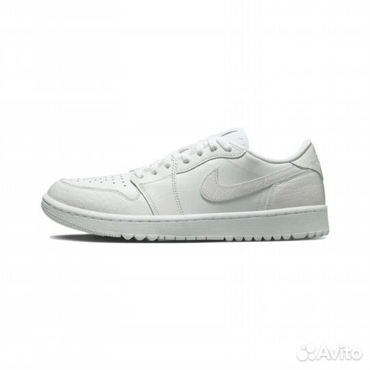Кроссовки Air Jordan 1 Low Golf White Croc
