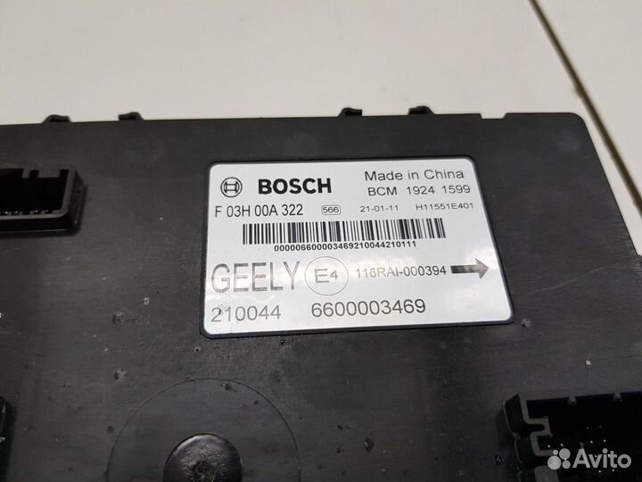 Электронный блок (Geely Coolray)