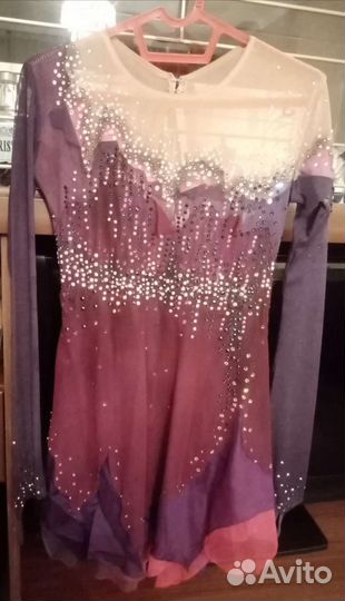 Платье для фигурного катания рост 145-160