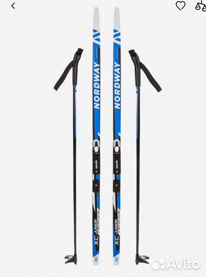 Лыжи беговые и ботинки