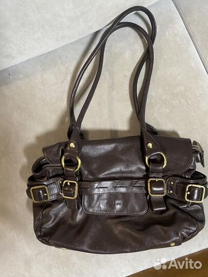 Сумка натуральная кожа Италия Винтаж