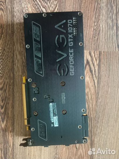 Видеокарта Evga geforce gtx 1070 8gb