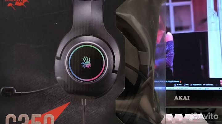 Наушники проводные