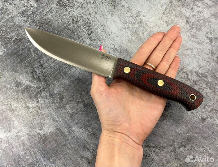 Нож Бушкрафт Модель Х М, CPR,конвекс, микарта, 208