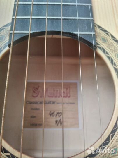 Классическая гитара новая