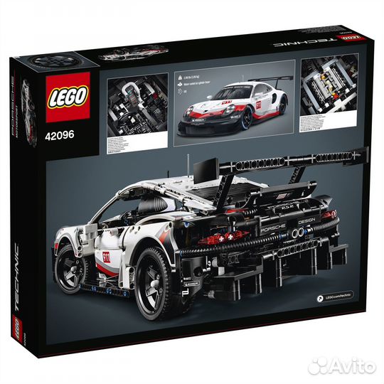 Конструктор lego Technic Porsche 911 RSR 42096