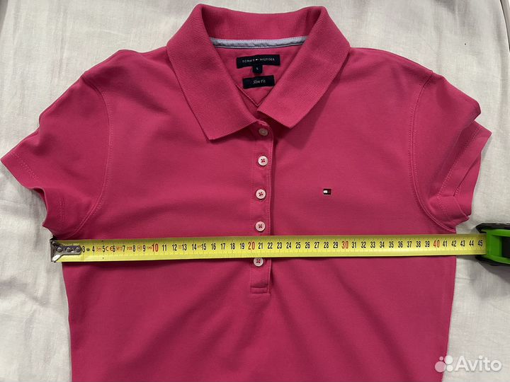 Поло женское Tommy Hilfiger S-Xs фуксия