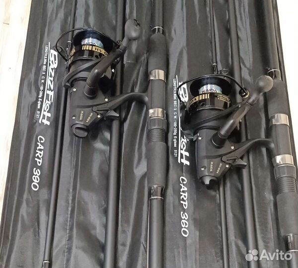 Карповое удилище bazizfish carp 3,6-3.9м