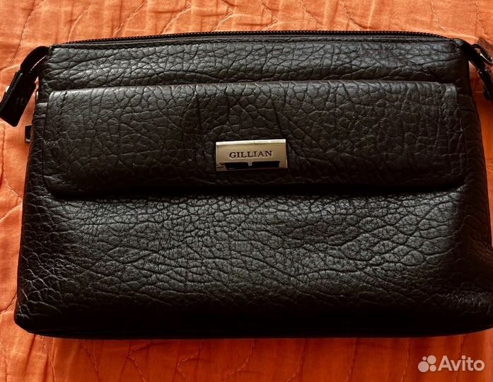 Мужской кожаный клатч gillian
