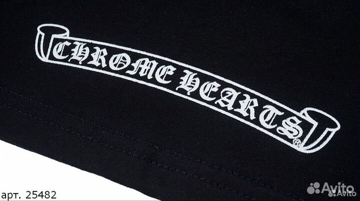 Футболка Chrome Hearts Чёрная