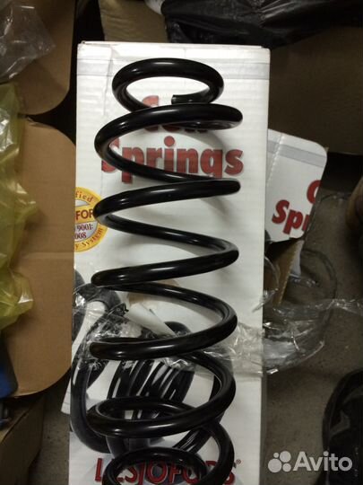 Задние заниженные пружины volkswagen polo