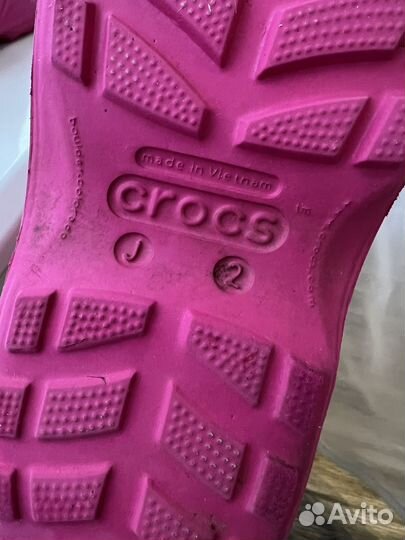 Crocs сапоги j2