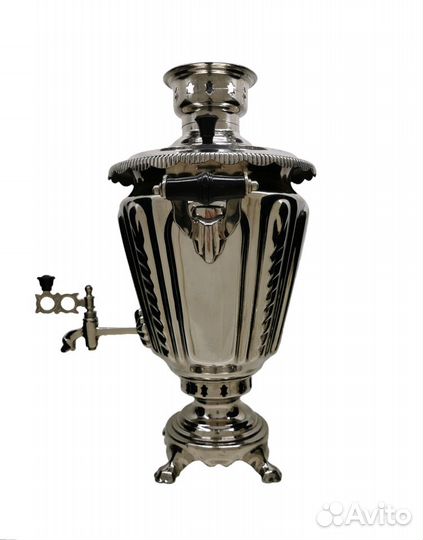 Новый самовар на дровах 5л Тульский завод Штамп