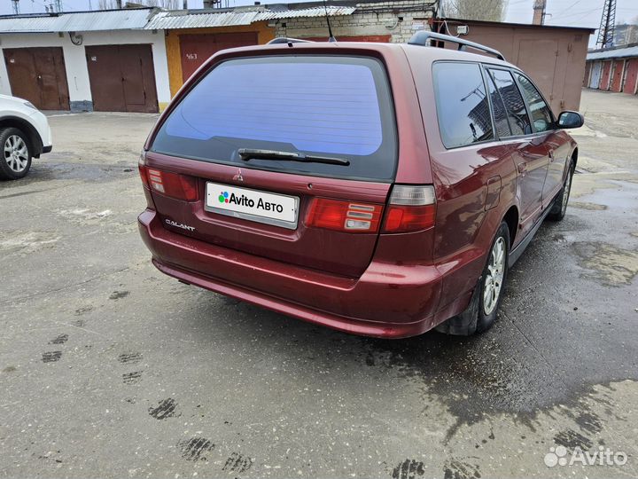 Mitsubishi Galant 2.0 МТ, 2001, 270 000 км