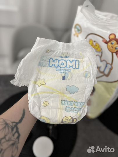 Подгузники трусики momi 3
