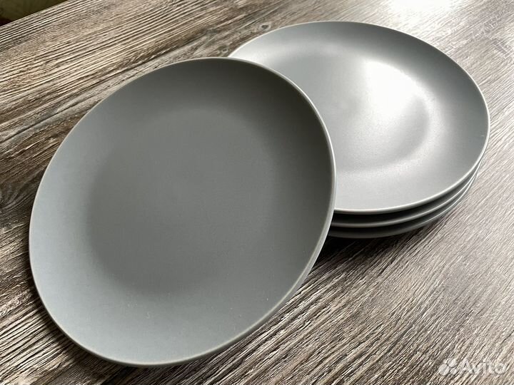 Тарелки круглые икеа фэргклар