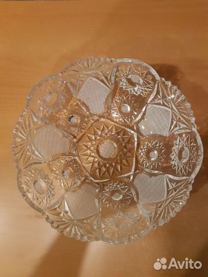 Вазы из хрусталя СССР