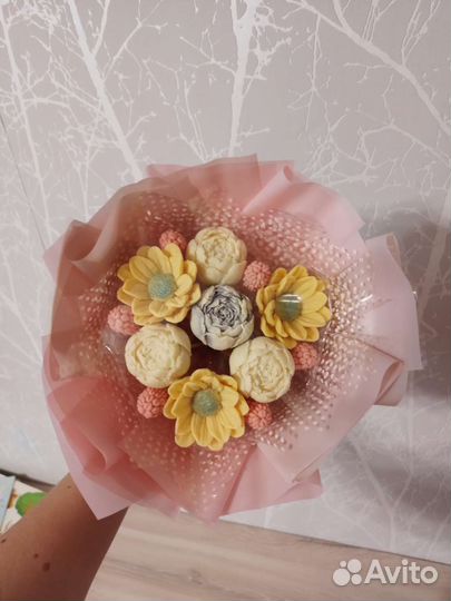 Букет из шоколадных роз учителю/воспитателю