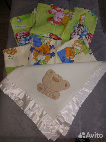 Комплекты детского белья+одеяло