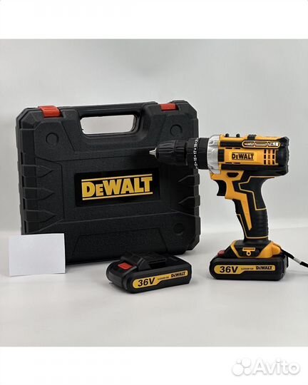 Шуруповерт dewalt 36 v набор инструментов