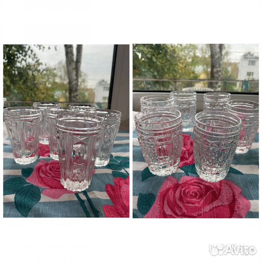 Стаканы стопки хрусталь СССР