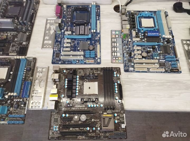 Материнские платы AM3 / AM3+ / FM2