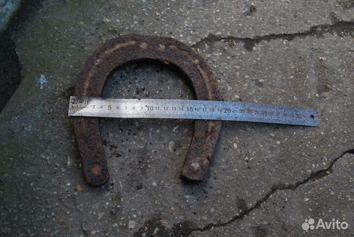 Подкова старинная с тяжеловоза