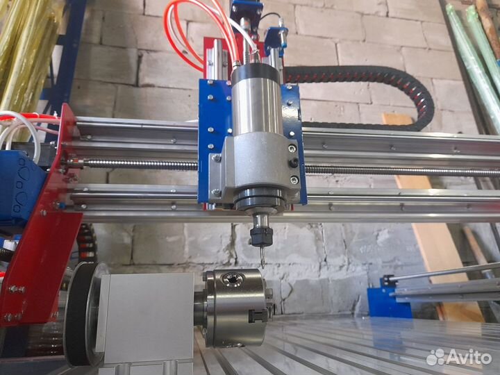 Станок Фрезерный с чпу по дереву и камню