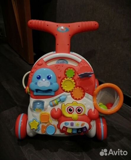 Ходунки каталка 3 в 1