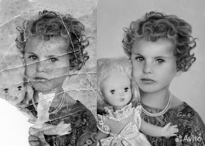 Реставрация фото. Фотомонтаж