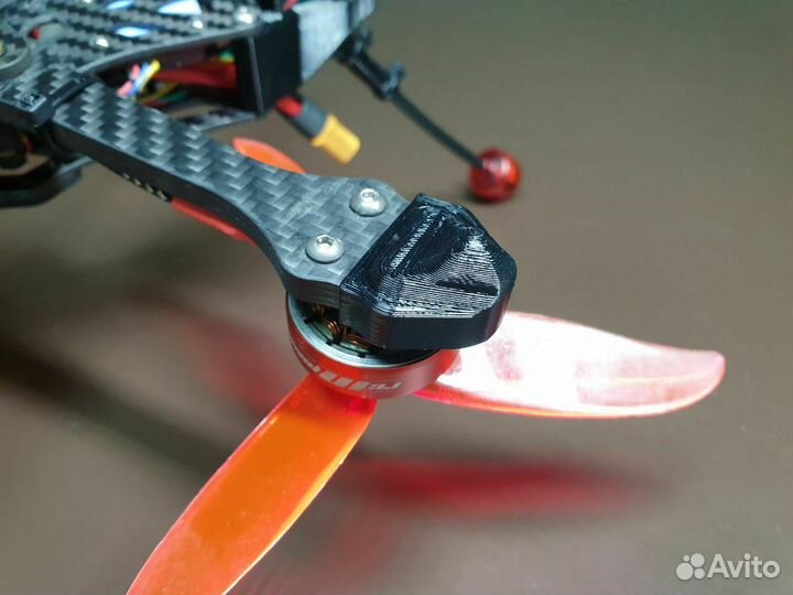 Квадрокоптер Apex 5 на аналоге с моторами Rcinpowe