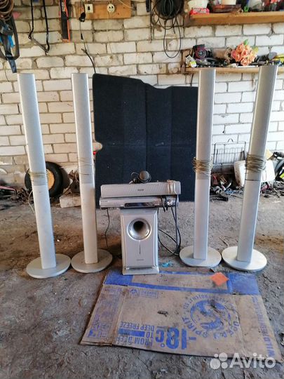 Домашний кинотеатр сабвуфер panasonic