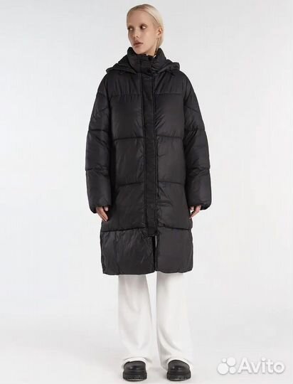 Стеганое пальто