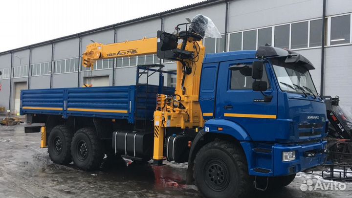 КамАЗ 43118-3090-50 с КМУ, 2023