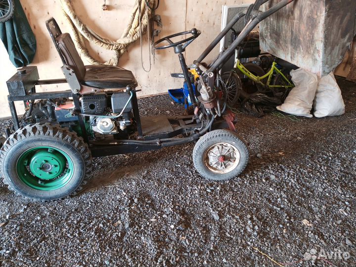 Продам минитрактор с Куном на базе мотоблока мтз05