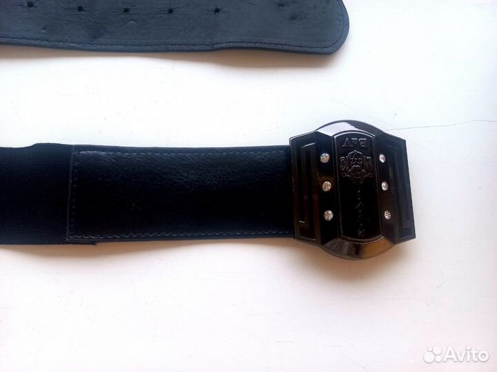 Ремень женский черный