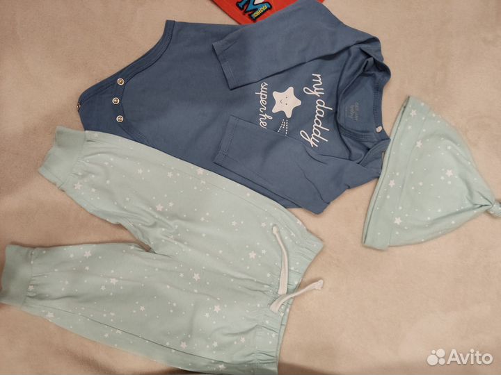 Вещи пакетом на мальчика 74