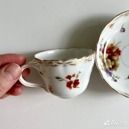 Чайная пара императорский фарфор