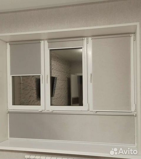 Рулонные шторы, жалюзи, зебра, плиссе