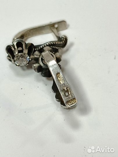 Серьги СССР 875