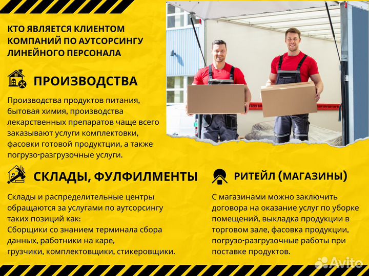 Готовый бизнес аренда персонала