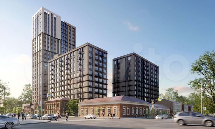 3-к. квартира, 75,1 м², 2/12 эт.