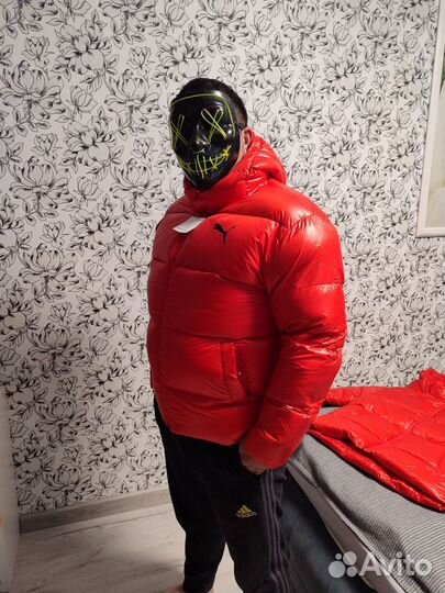 Puma volume down jacket пуховик зимний