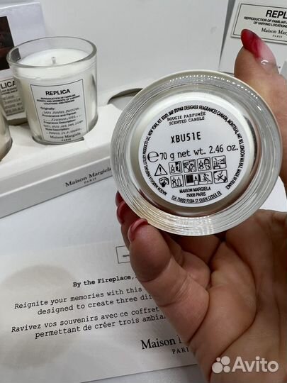 Набор парф. Свечей maison margiela. Оригинал