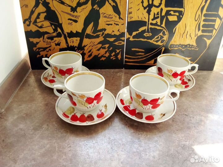 Сервизы, пары чайные СССР, Польша, Югославия