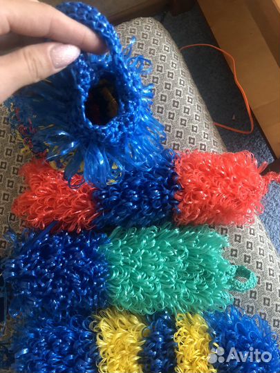 Мочалка ручной работы